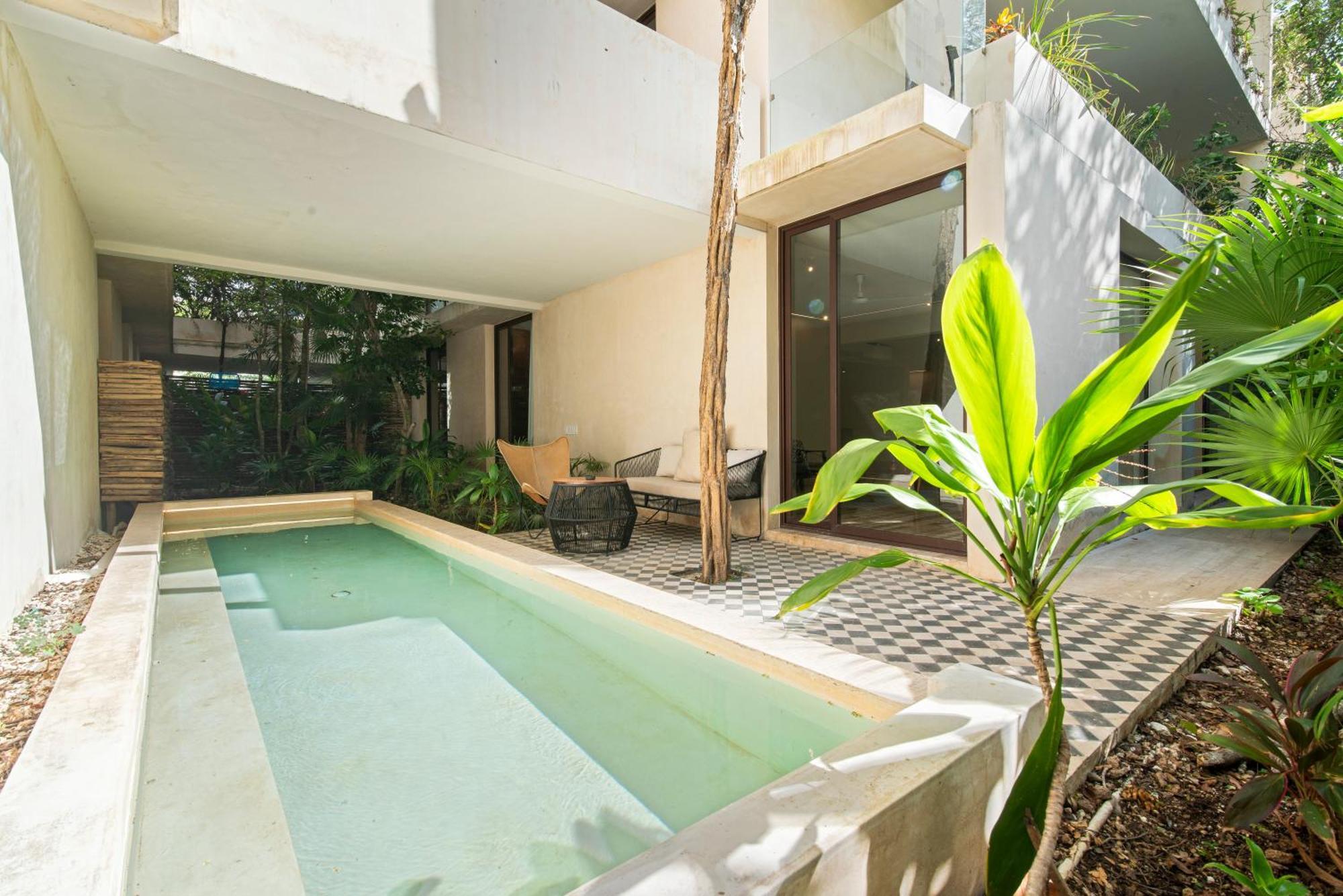 102-104 Amazing Private Pool And Fully Equipped Apartment Τουλούμ Εξωτερικό φωτογραφία